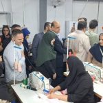 بازدید سخنگوی دولت از کارگاه تولیدی پوشاک در انزلی